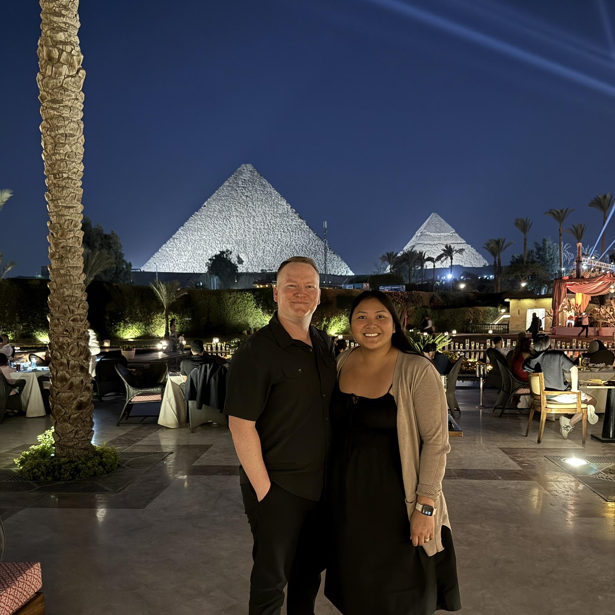 🇪🇬 Date night at the Pyramids 🐪