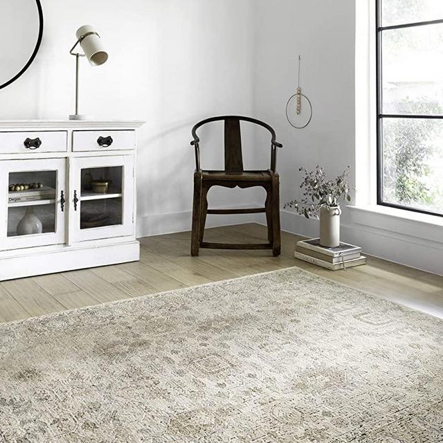 Loloi II Teagan TEA-03 Ivory Traditional Area Rug 7'-11" x 10'-6"