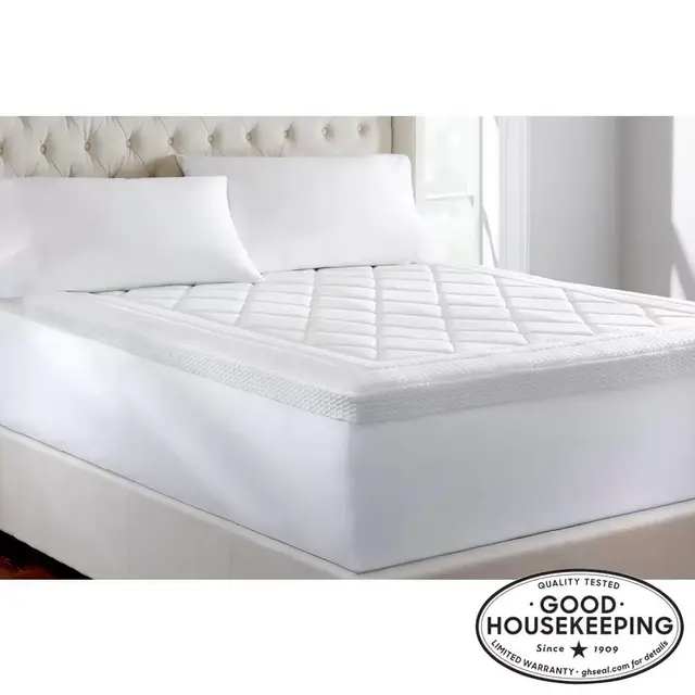 3in Cooling Foam Mattress Topper Medium Deep Pocket Memory Foam Queen Mattress Topper