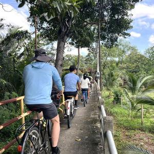 Biking Through Bangkok