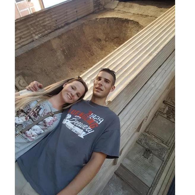 In front of the Pantheon in Rome