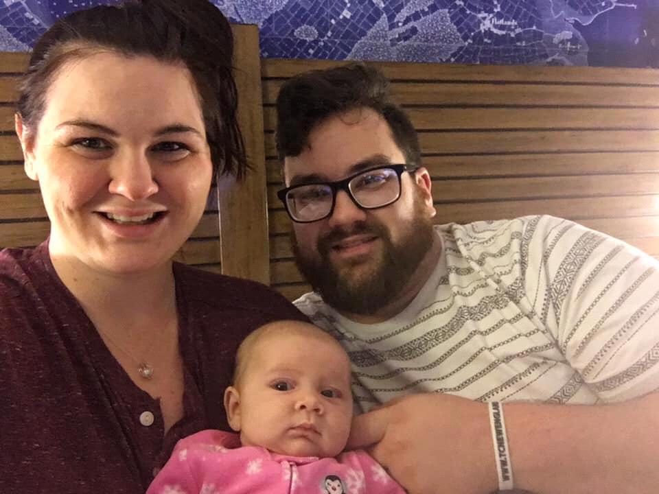Addy’s first hotel stay!