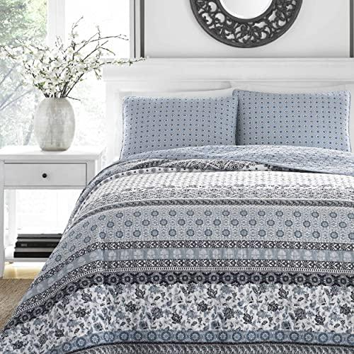 Stone Cottage Bexley Quilt Set, King, Blue