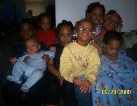 Kyla and her siblings
