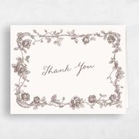 Beige Wedding Thank You - Spina Landscape