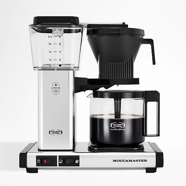 Moccamaster KBGV Select Glass Brewer 10-Cup Coffee Maker