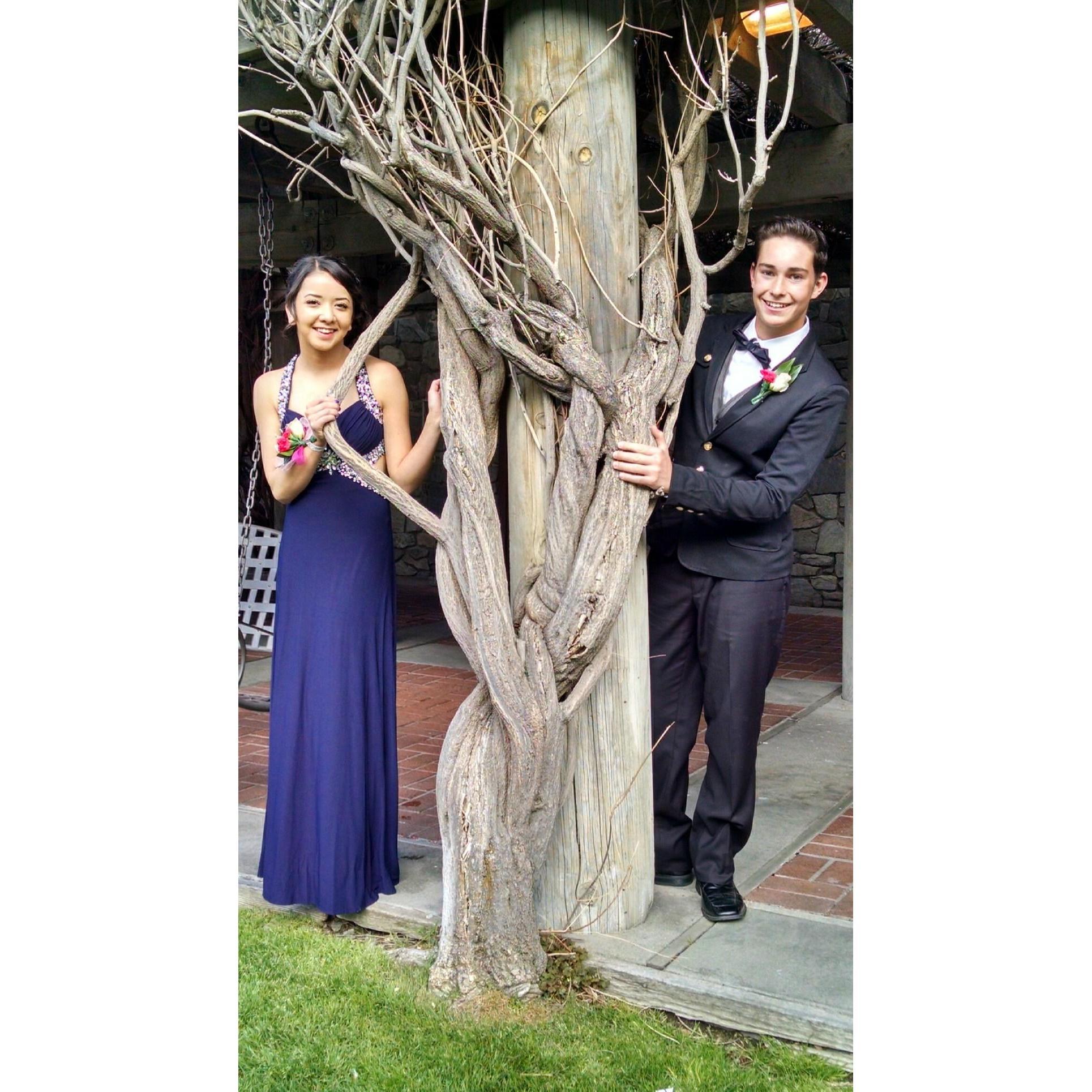 First Prom! 4/19/2015