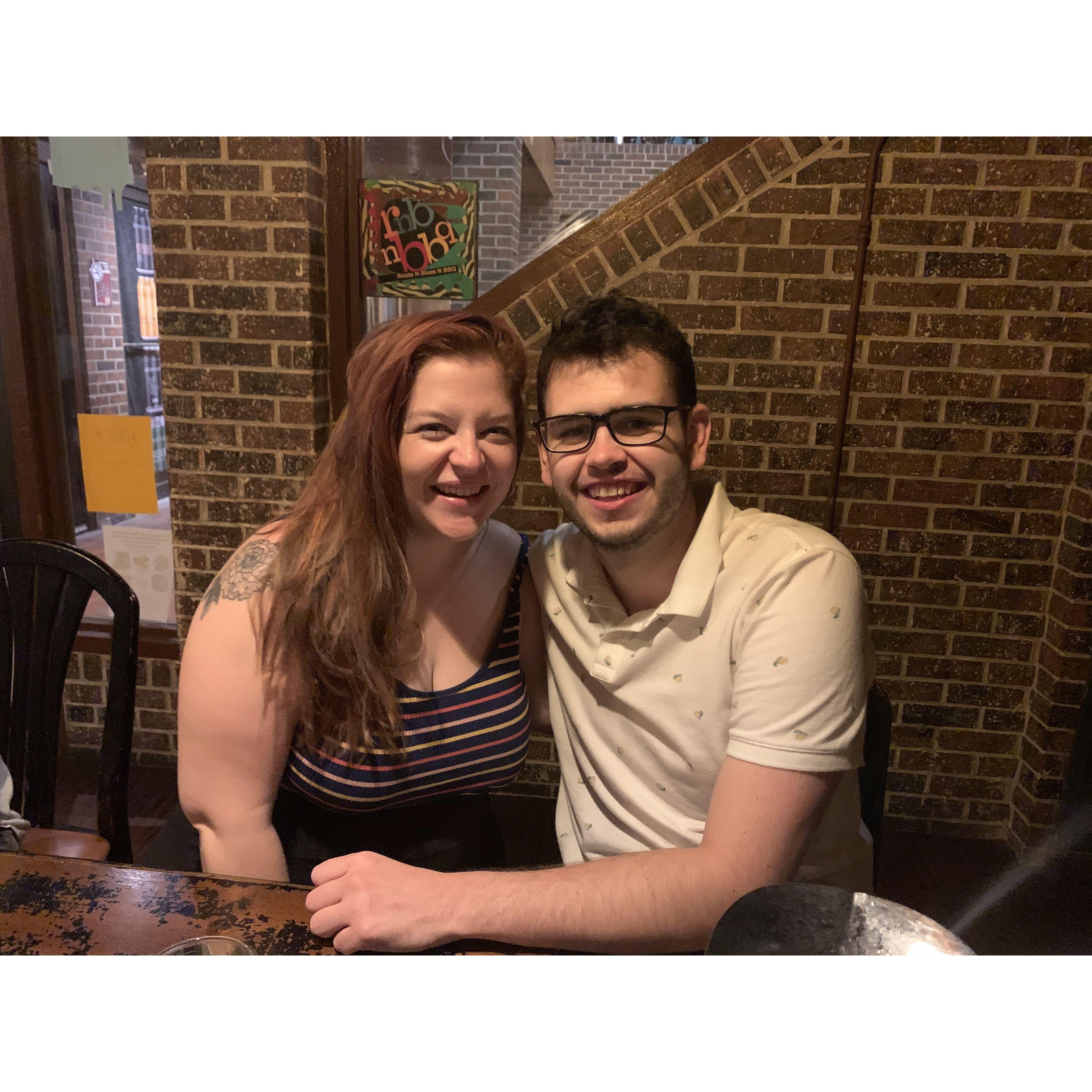 One of the first photos we took together!