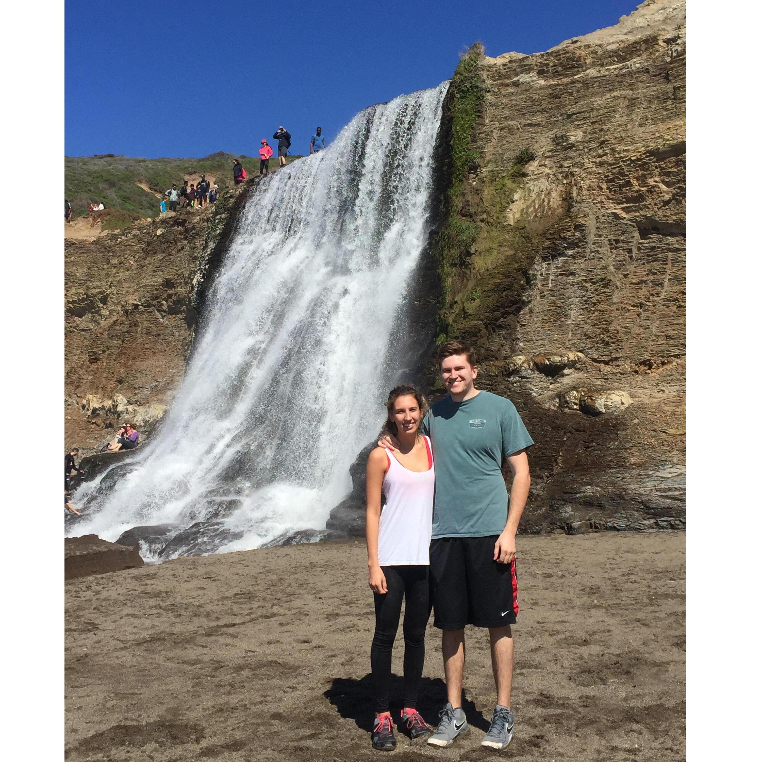 Ian quickly found out Kaleigh enjoys hiking with the Alamere Falls (six mile) hike.