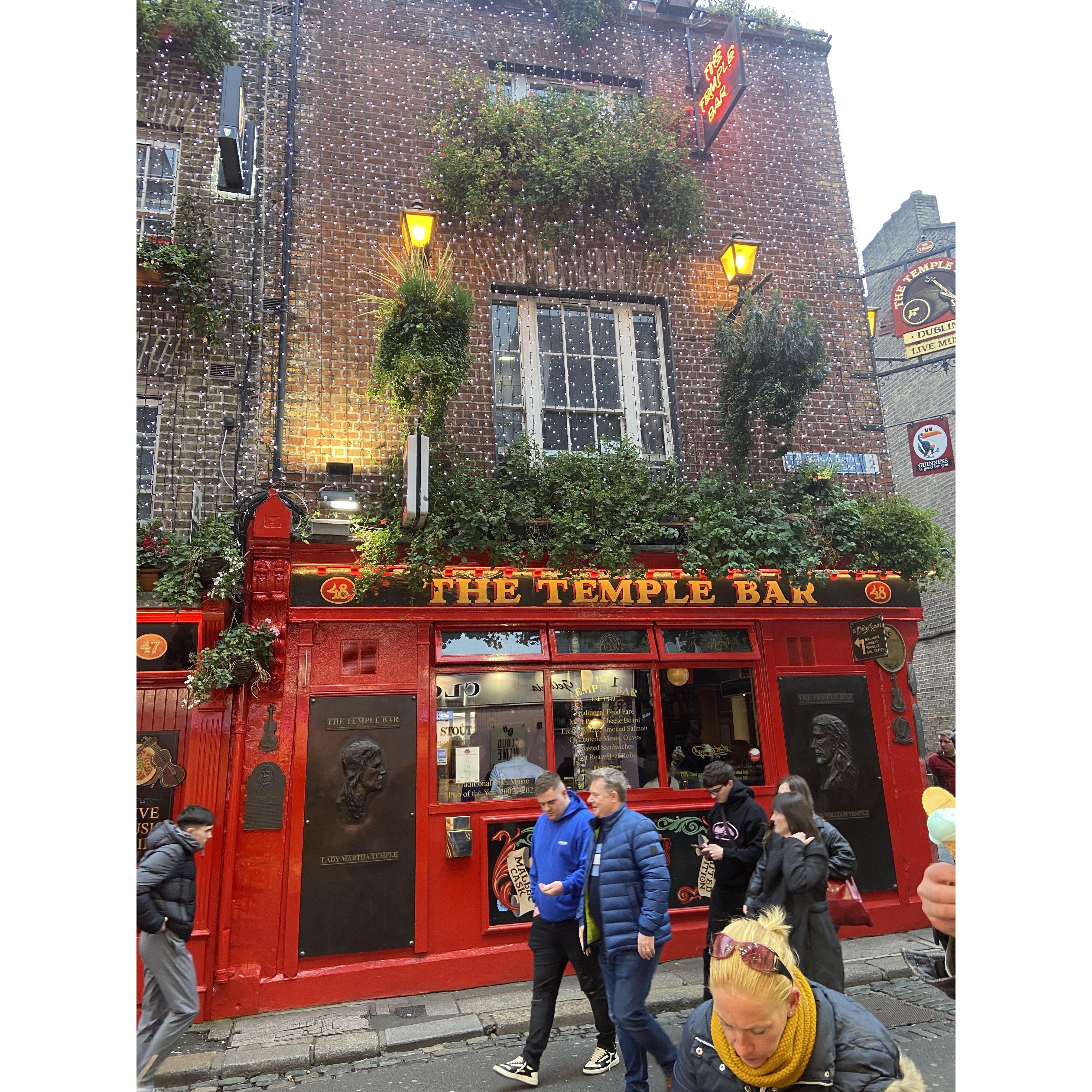 The Temple Bar.  4/5/24