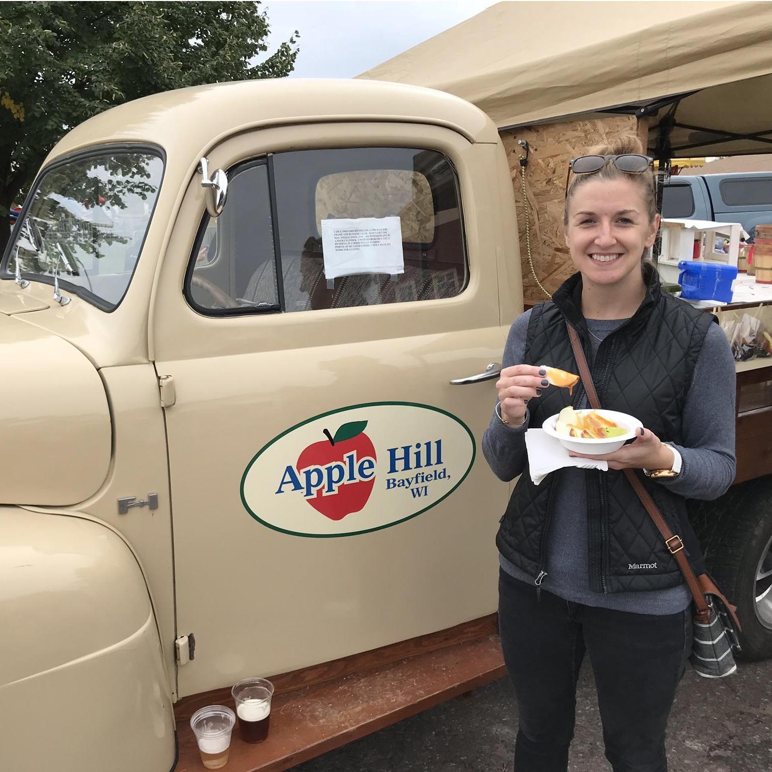 Applefest in Bayfield, WI