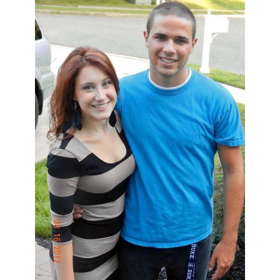 Our first ever picture together as a couple!