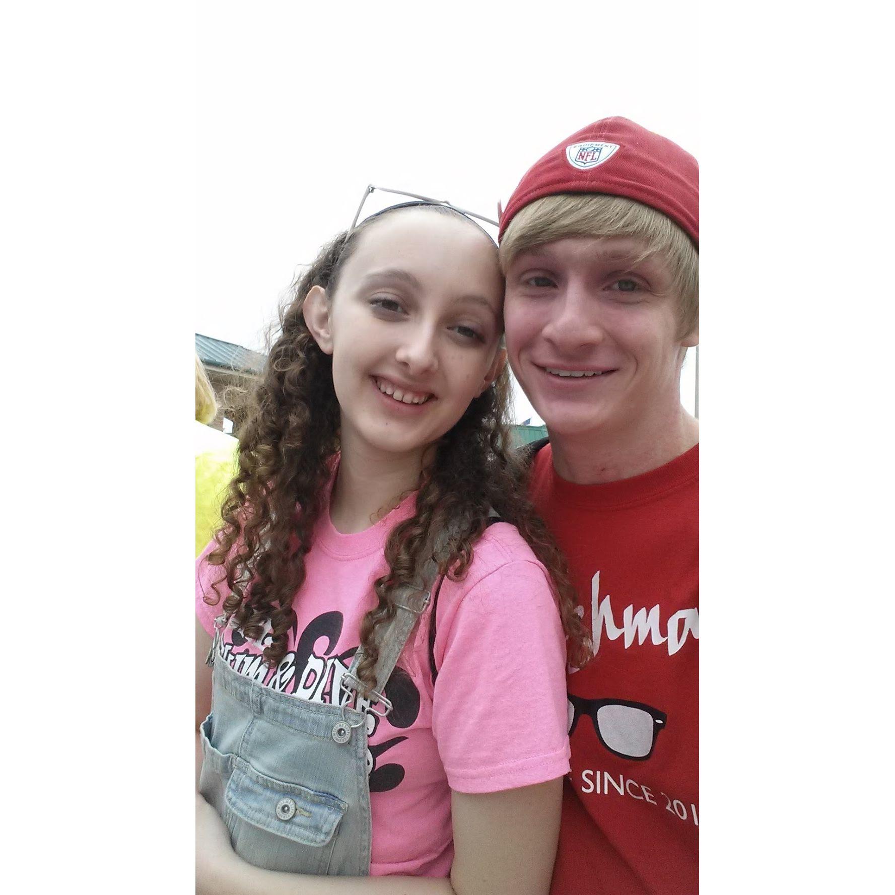 Junior year mission trip to San Juan, TX