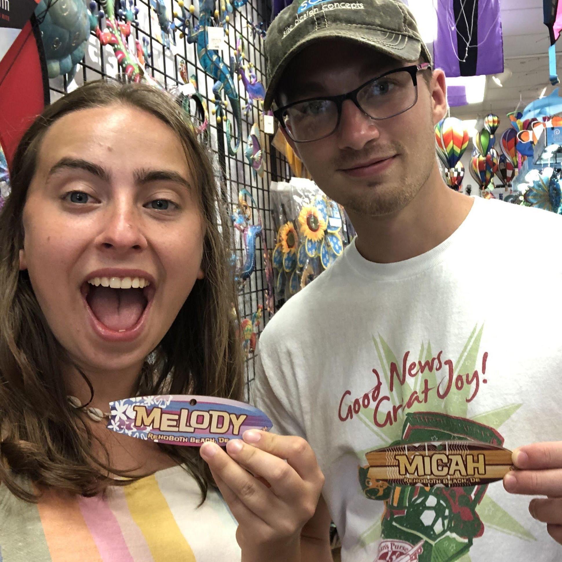 We actually found BOTH of our names!