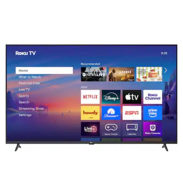 Roku - 65" Class 4K HDR LED Smart RokuTV (2025)