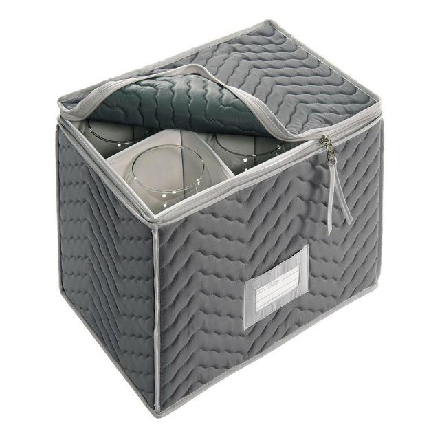 Richards Homewares China Storage Deluxe Wine Goblet Chest