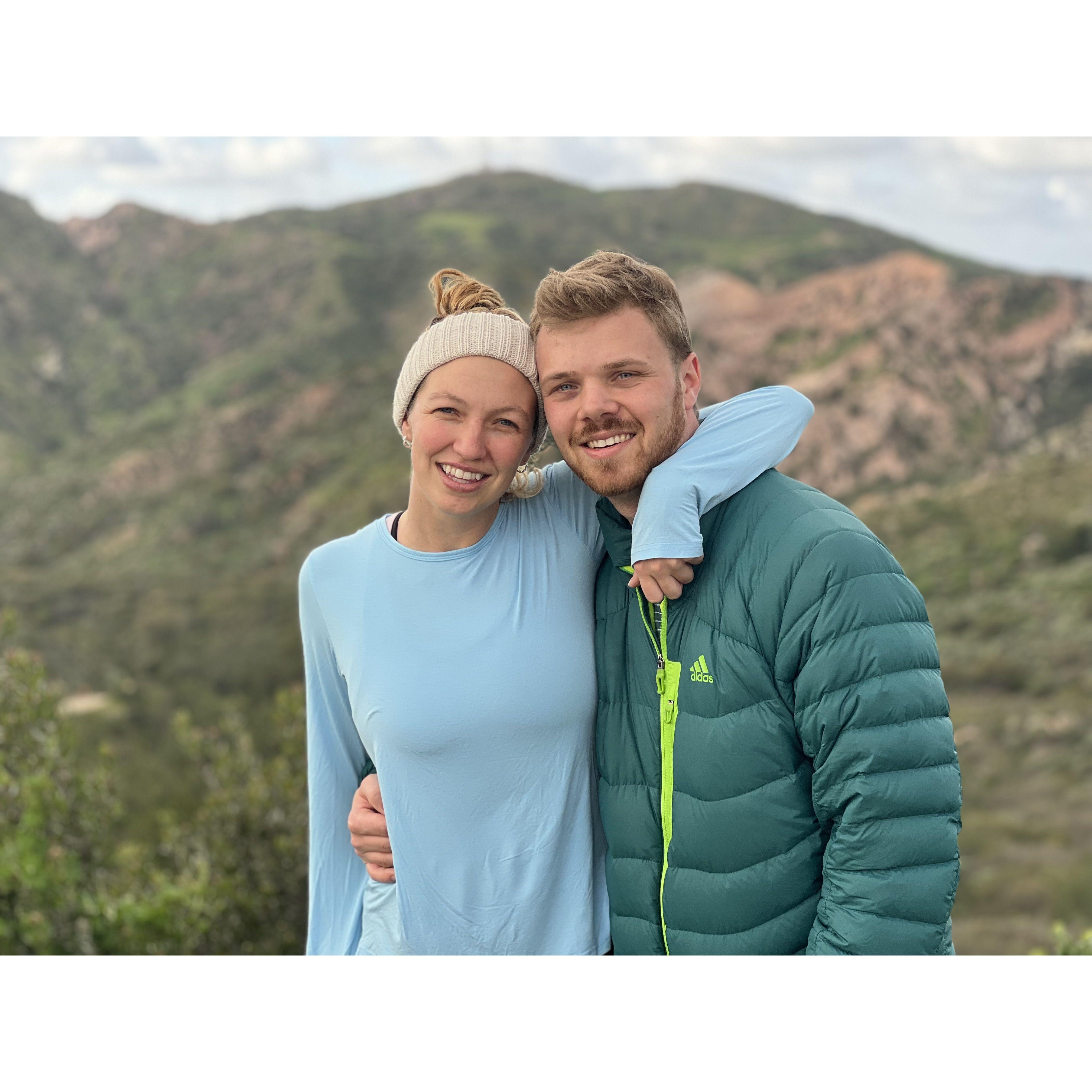 Hiking in Silverado Canyon, CA