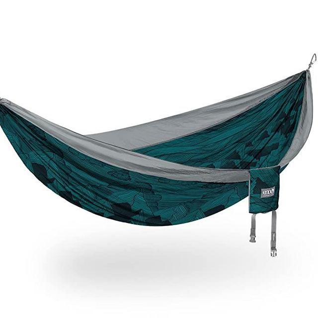 ENO, Eagles Nest Outfitters DoubleNest Print Lightweight Camping Hammock, 1 to 2 Person