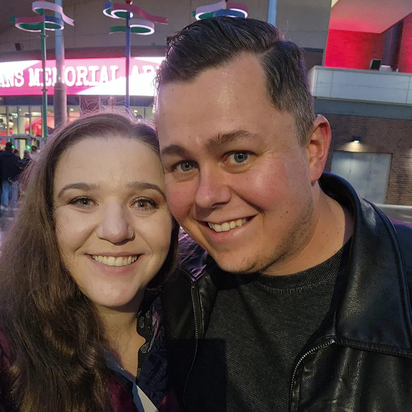 Macklemore concert- our first concert together