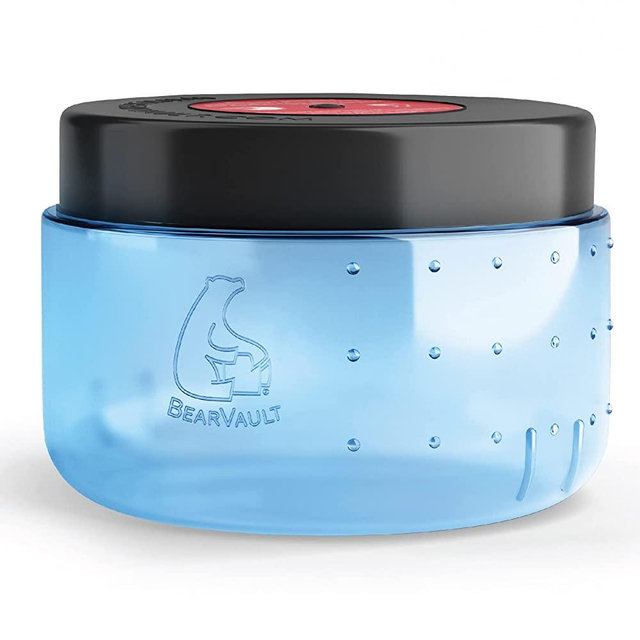 BearVault Bear Canister for Backpacking. 4 Sizes: BV500, BV475, BV450, BV425. Bear resistant food container for camping, hiking, fishing, canoeing, hunting, bikepacking. Bear vault is bear safe!