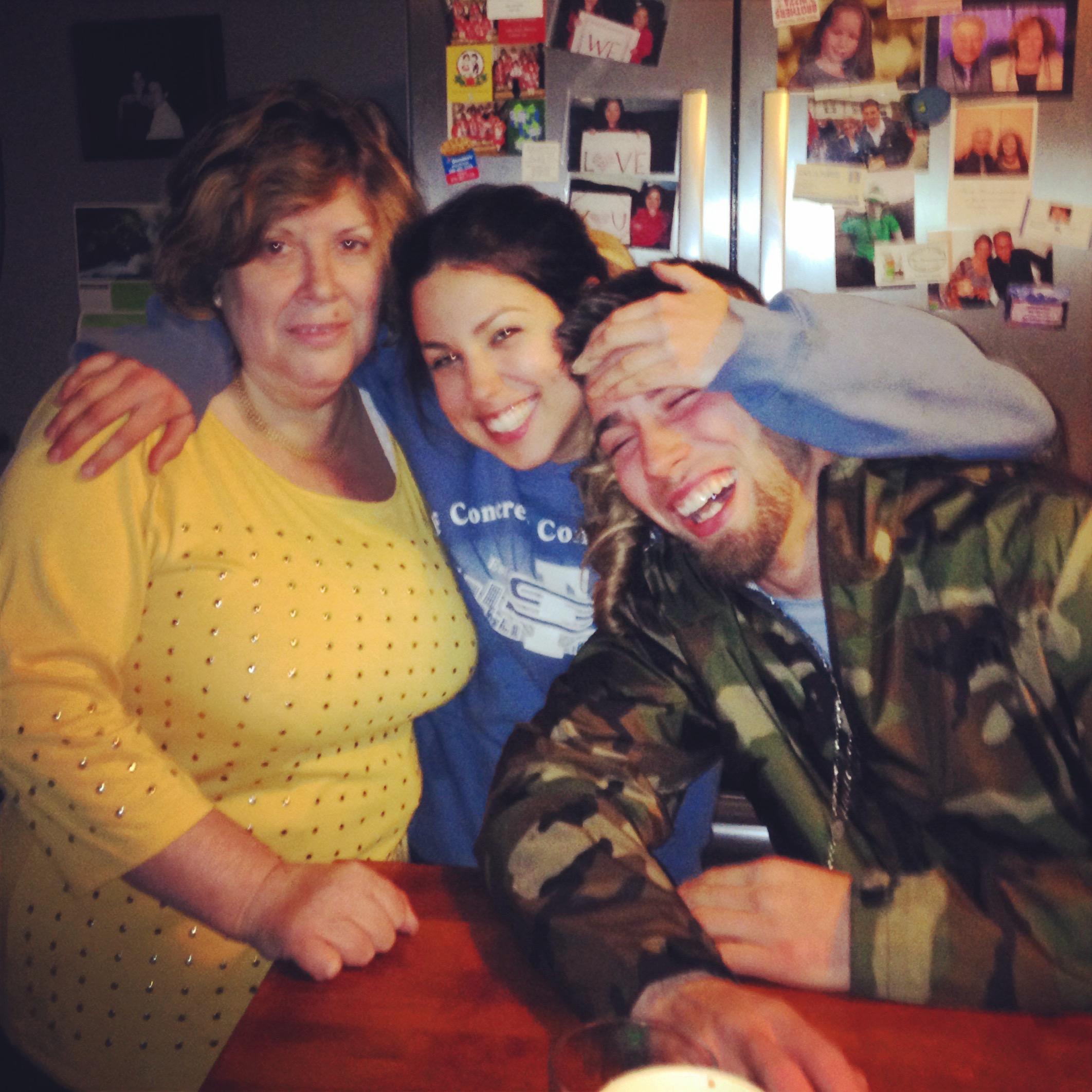 Brian being a drunko on his 22nd birthday