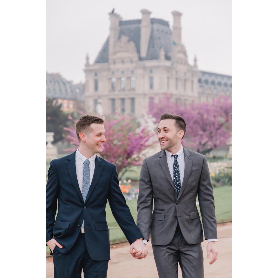Louvre Engagement - April 2019