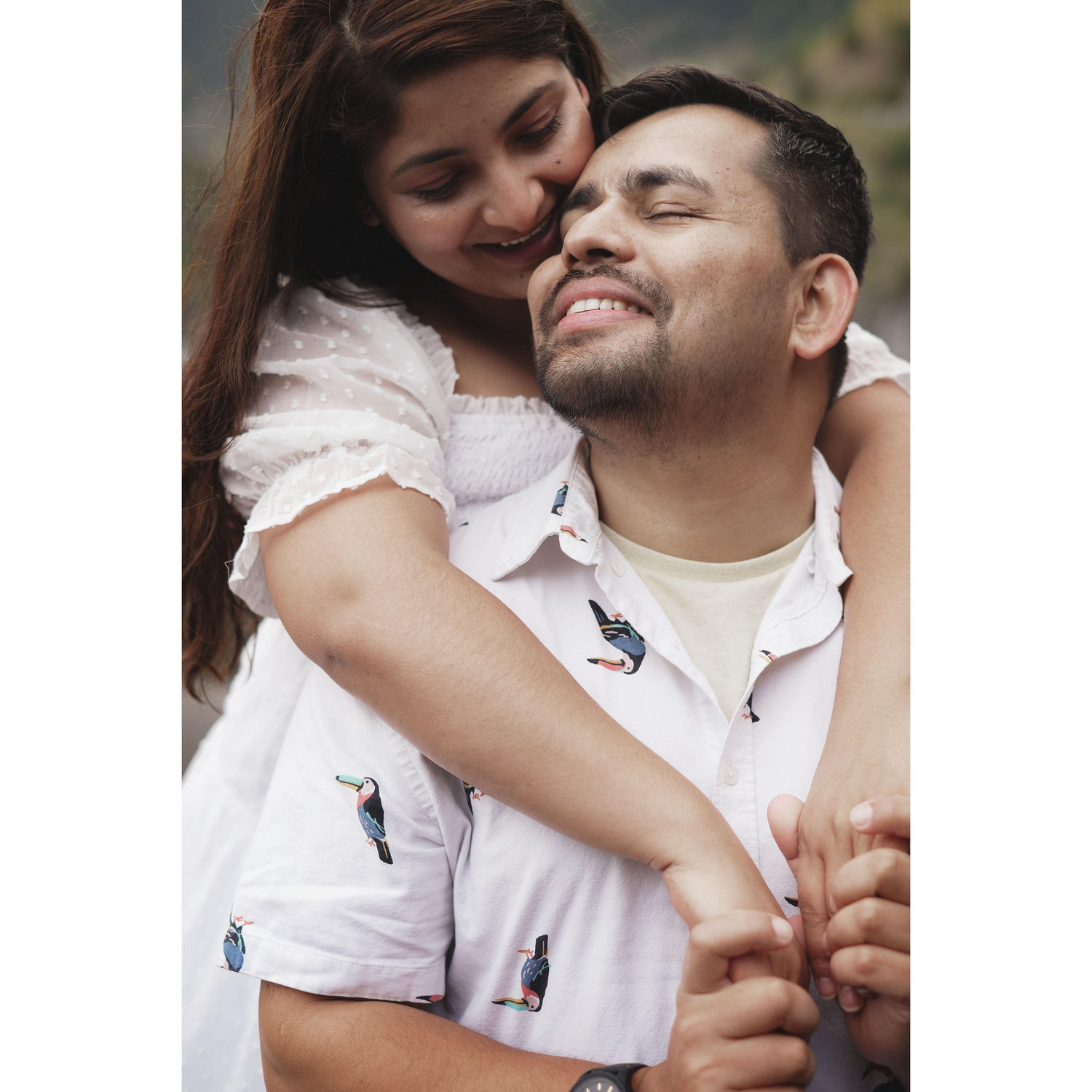 Our photographer perfectly captured or love for one another.