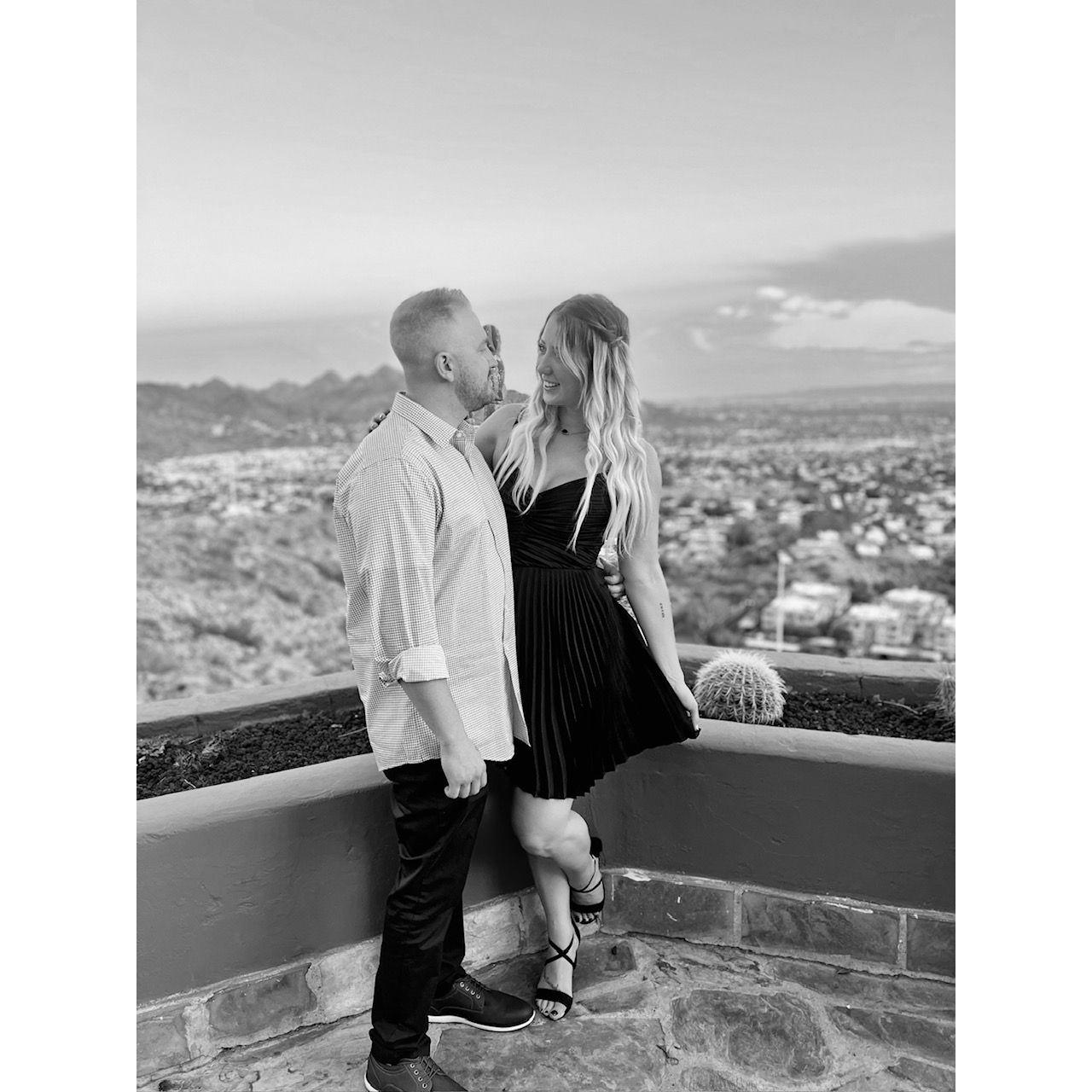 Celebrating our love at Different Pointe of View.