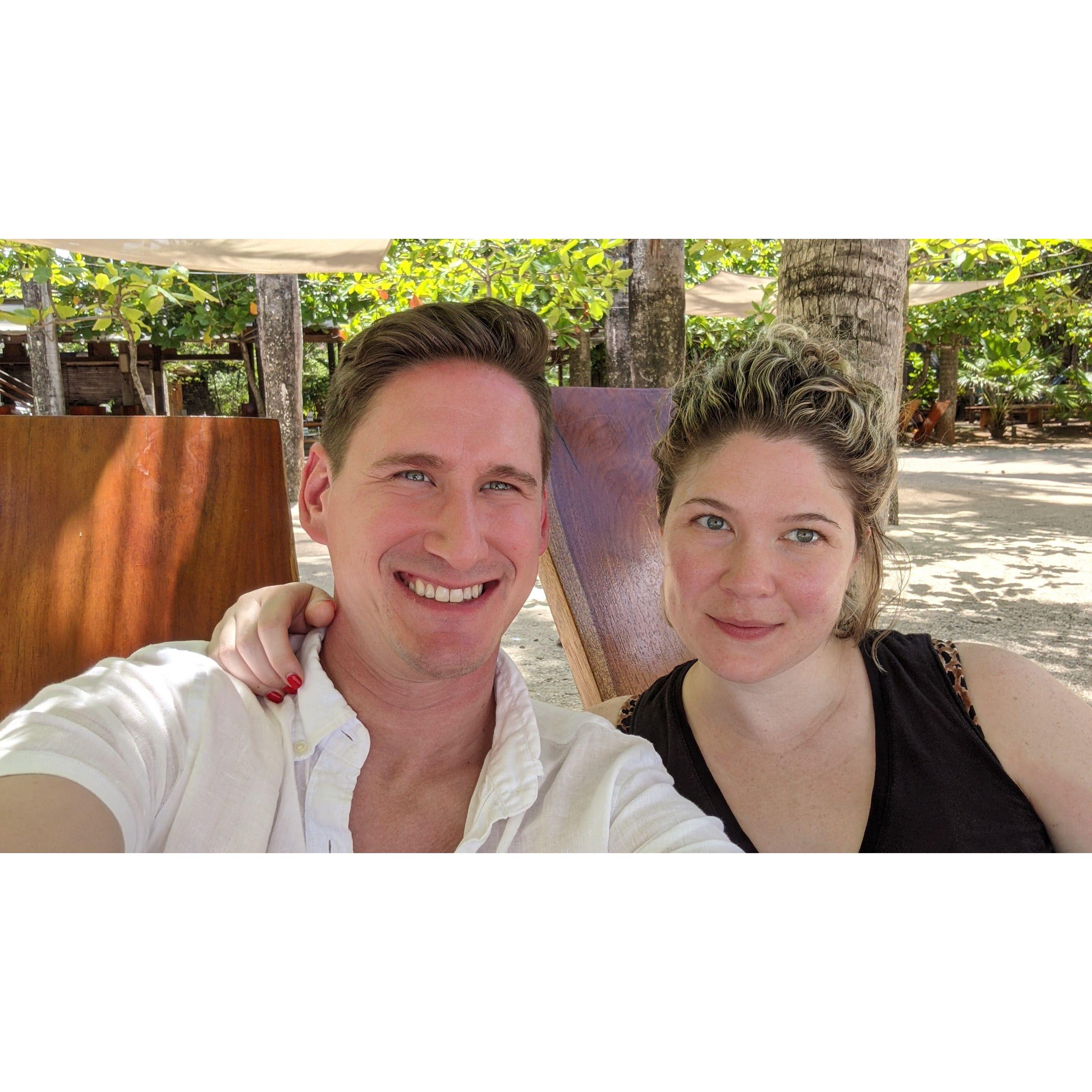 Brunching and enjoying Costa Rica's natural beauty!