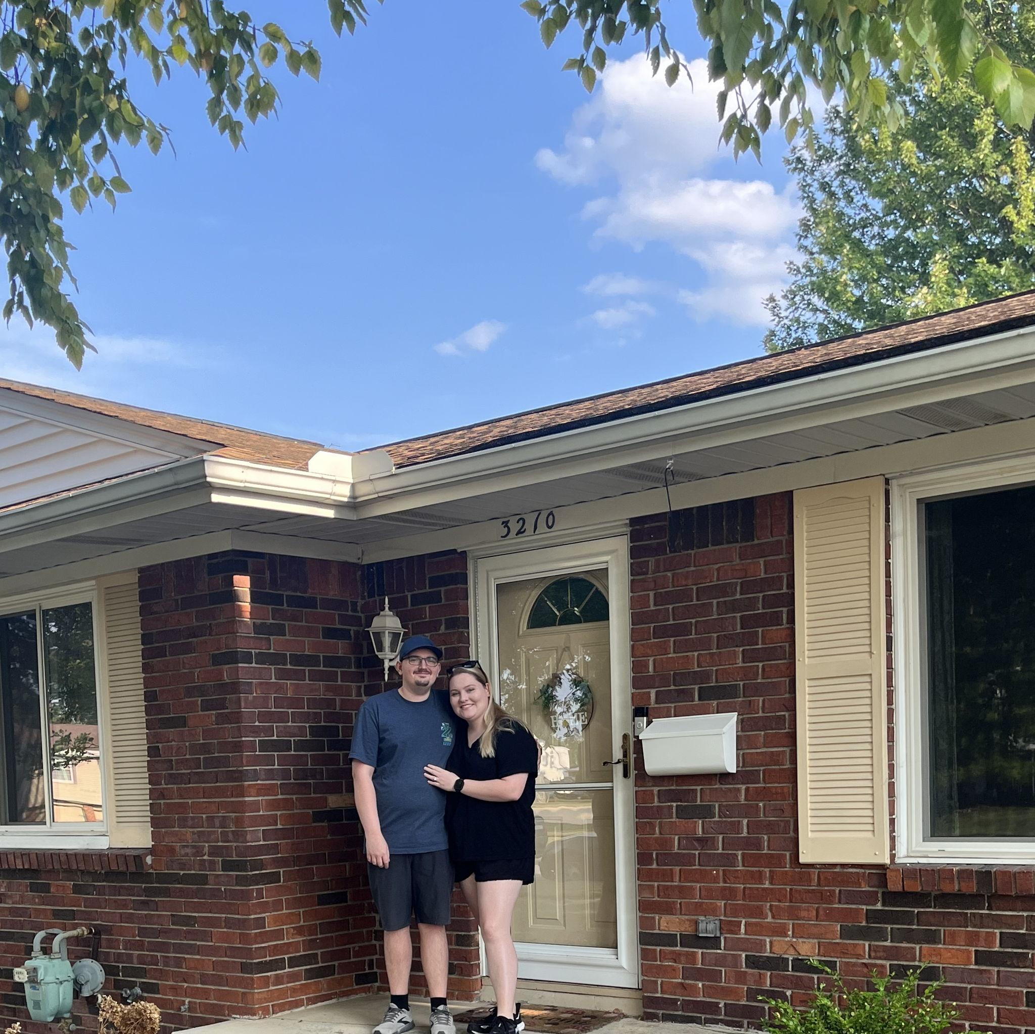 We got the keys to our first home 08/16/2025