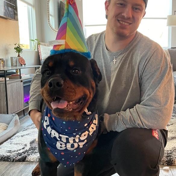 Birthday boy Cyrus!