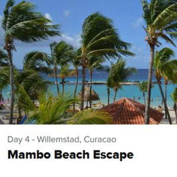 Mambo Beach Escape in Curacao
