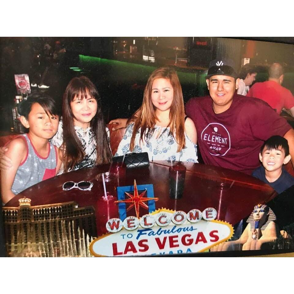 4th of July 2017, our first visit all together in Vegas.