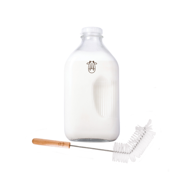 Glass Jug & Jug Brush