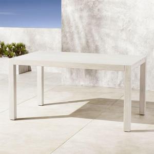 Matera Whitewash Outdoor Dining Table