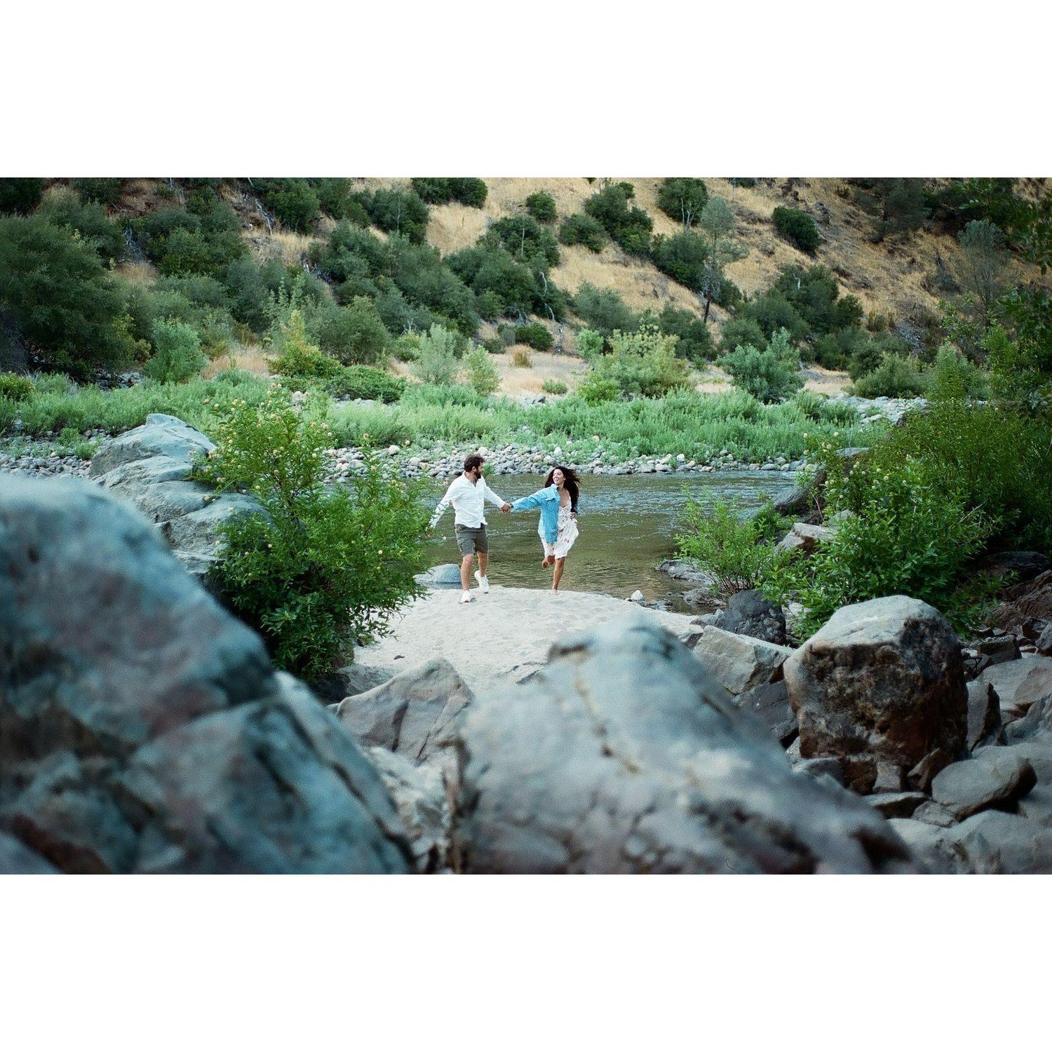 At the Merced River, one of our favorite spots