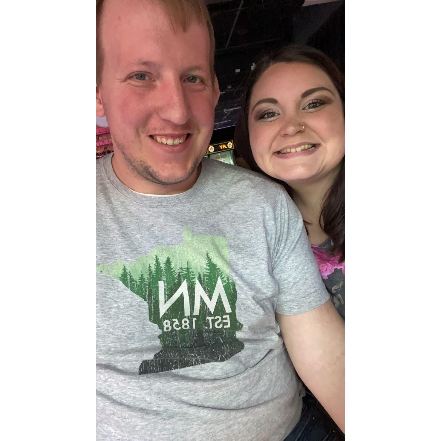 Little day date to Dave & Busters...DING DING DING!! February 2023