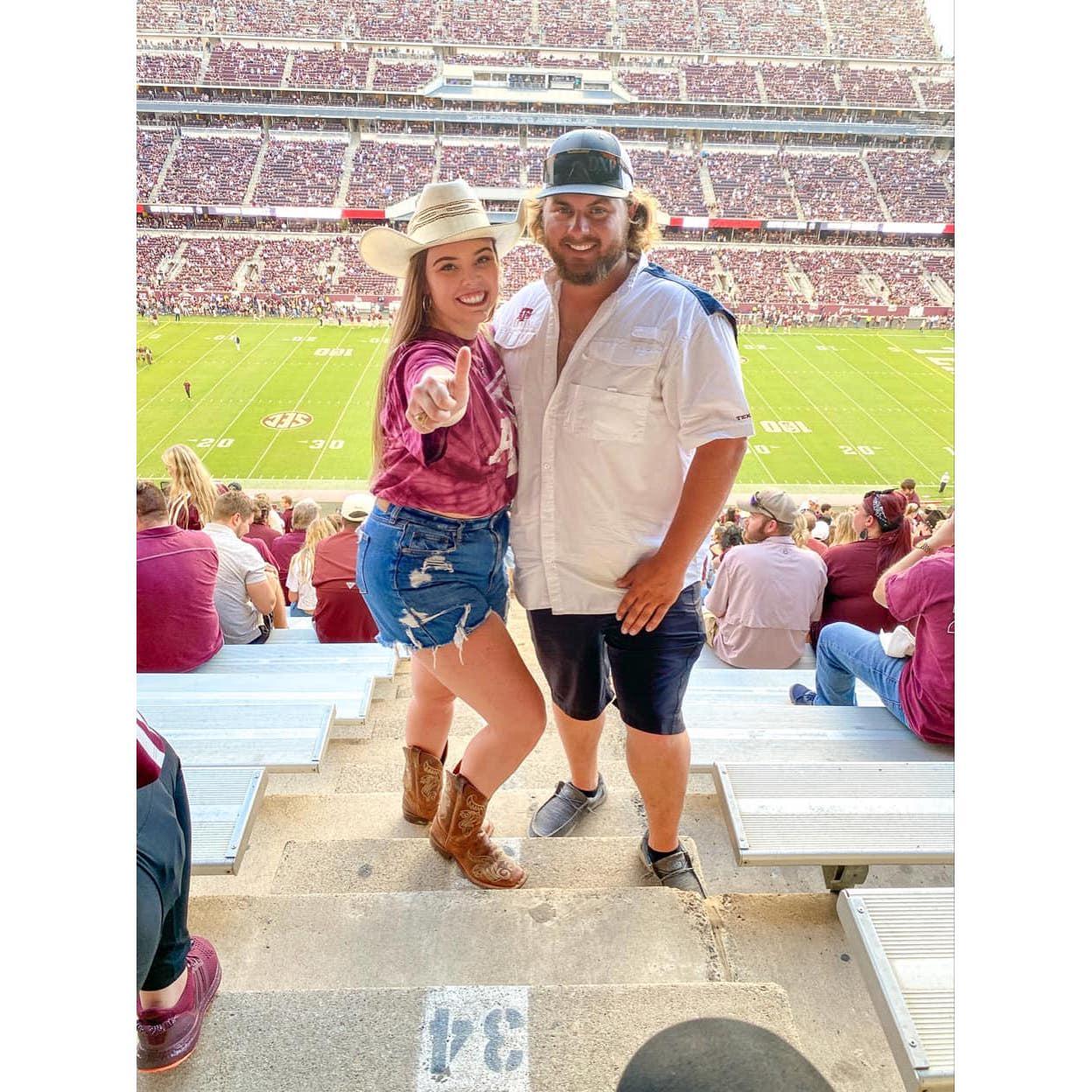We love Aggie Football!!