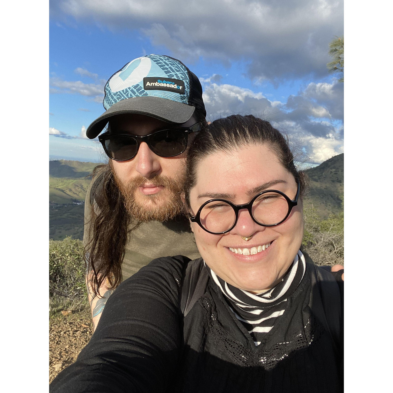 March 2020. We climbed the Eagle Peak trail on Mt Diablo.