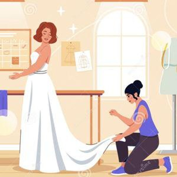 Wedding dress alterations fund