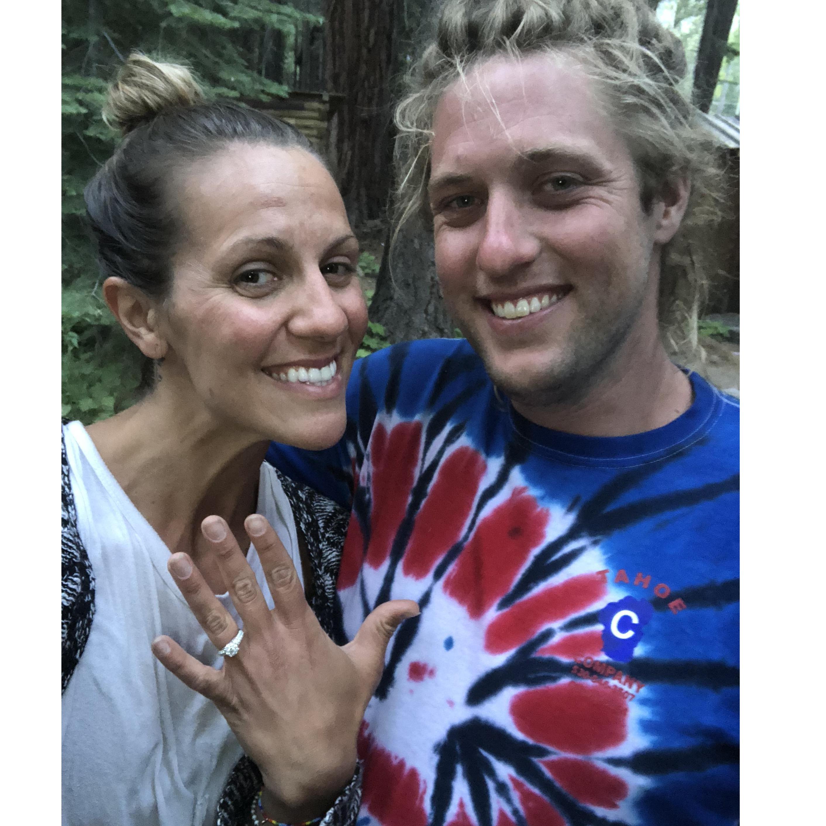 "I said YES!!"