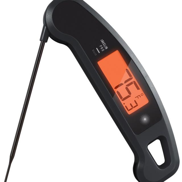 Lavatools Javelin PRO Duo Ambidextrous Backlit Digital Instant Read Meat Thermometer for Kitchen, Food Cooking, Grill, BBQ, Smoker, Candy, Home Brewing, Coffee, and Oil Deep Frying Limited Edition 002
