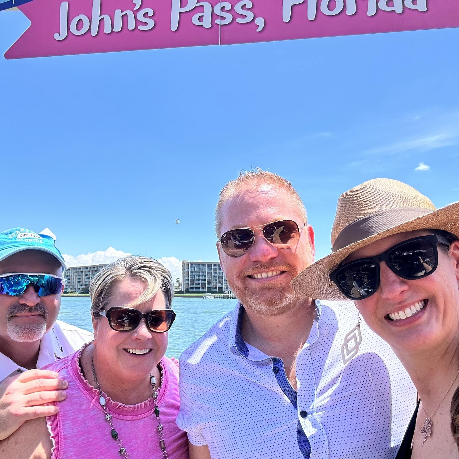 Visiting Nate’s Aunt Mo and Uncle Jack in FL.