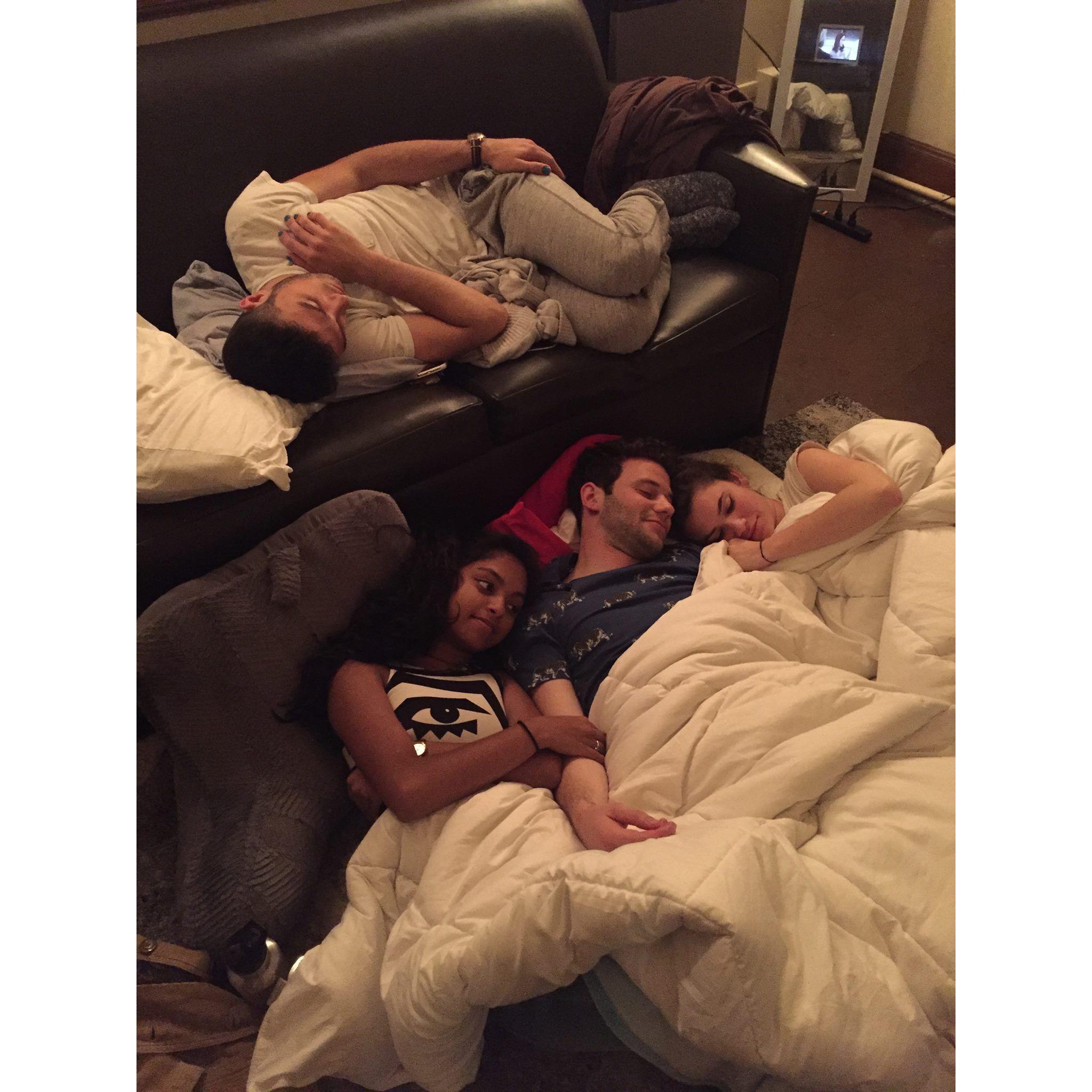 First photo of us together. Night before Founder's Day 2016 <3