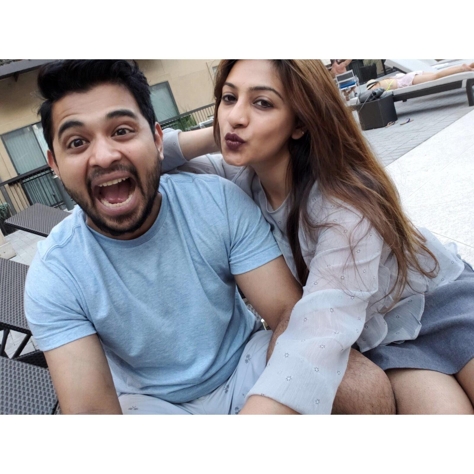 Love being weird together