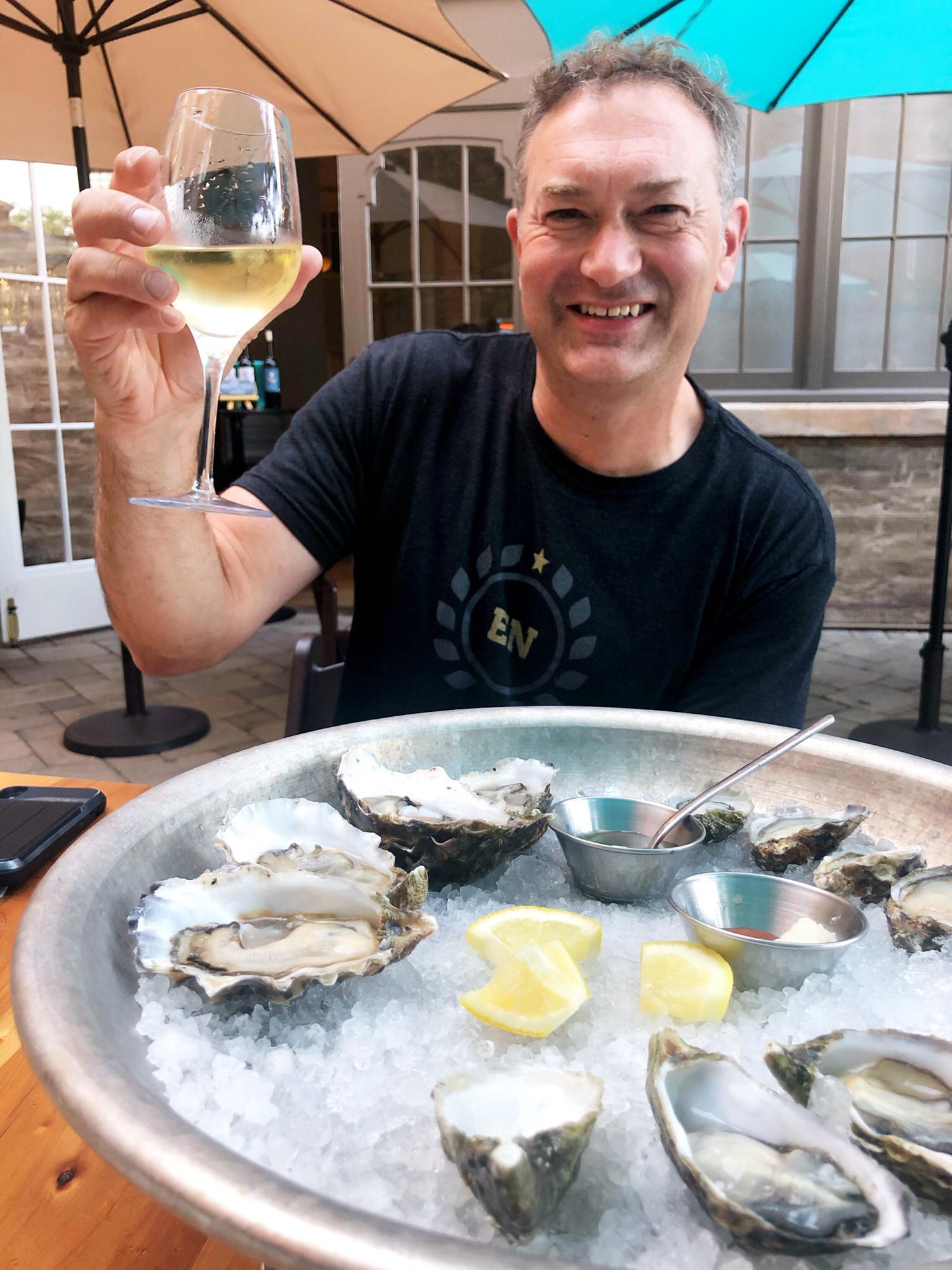 Paul kind of likes oysters, possibly more than Liz...