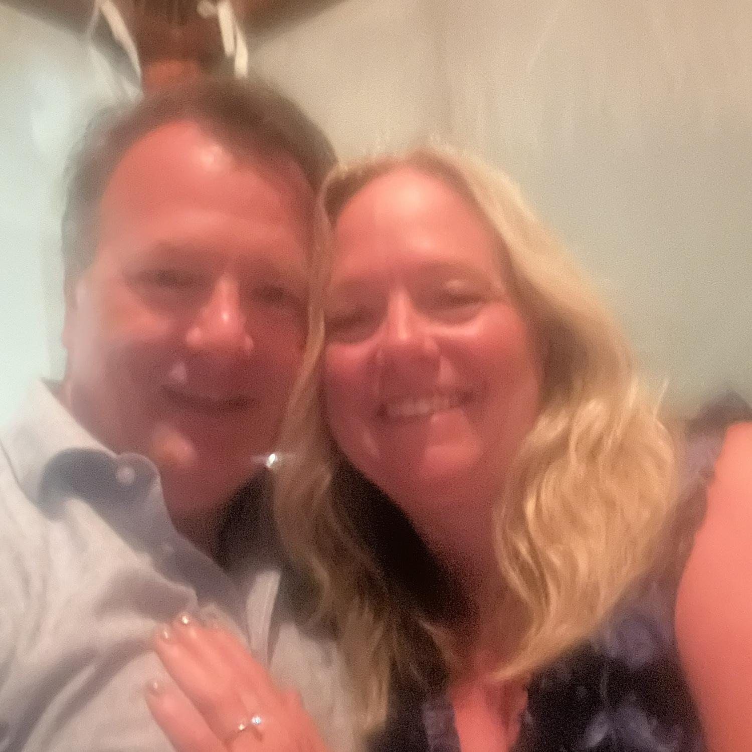 She said yes!