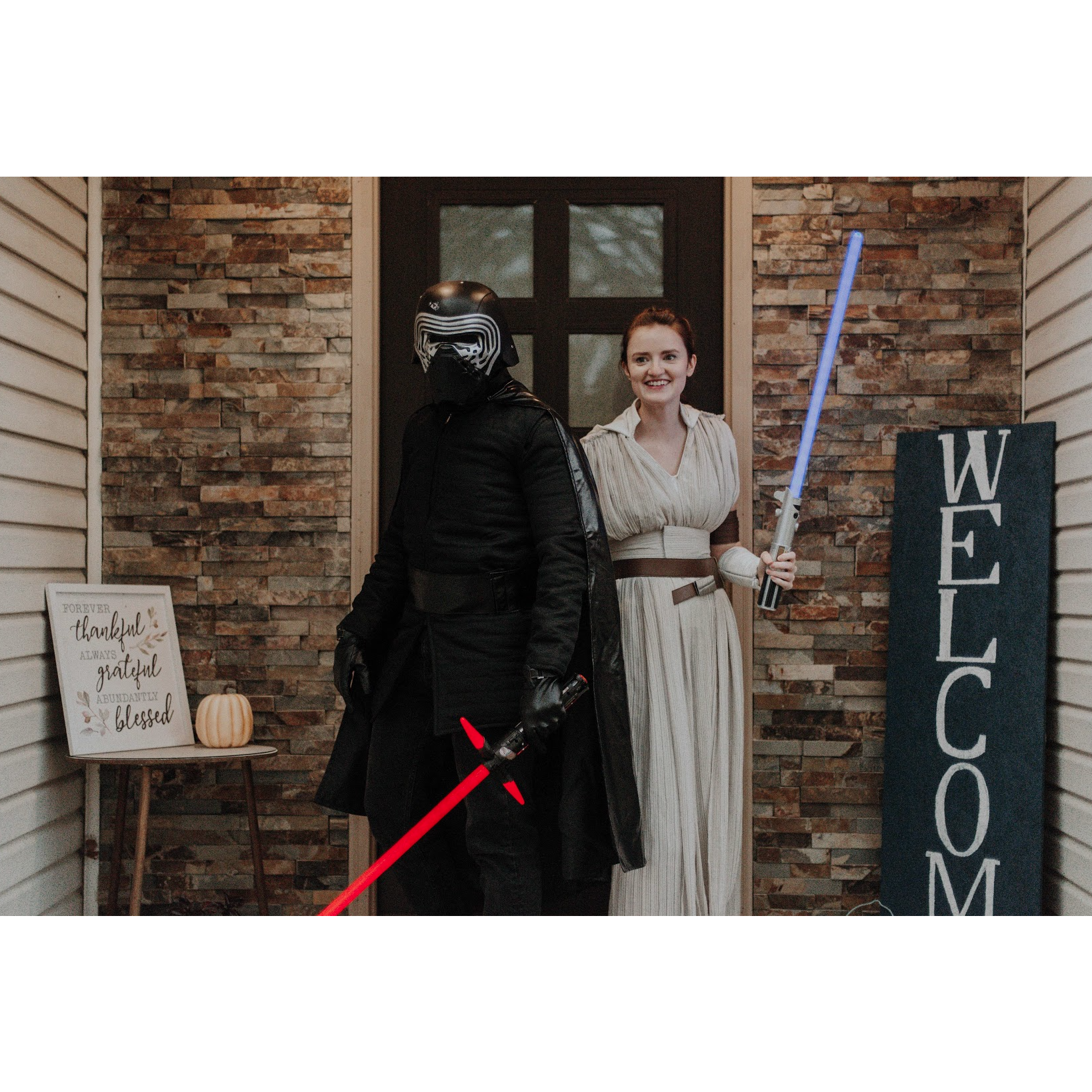 Couples costumes for the Halloween party at Tyler and Holly's house. So fun!
