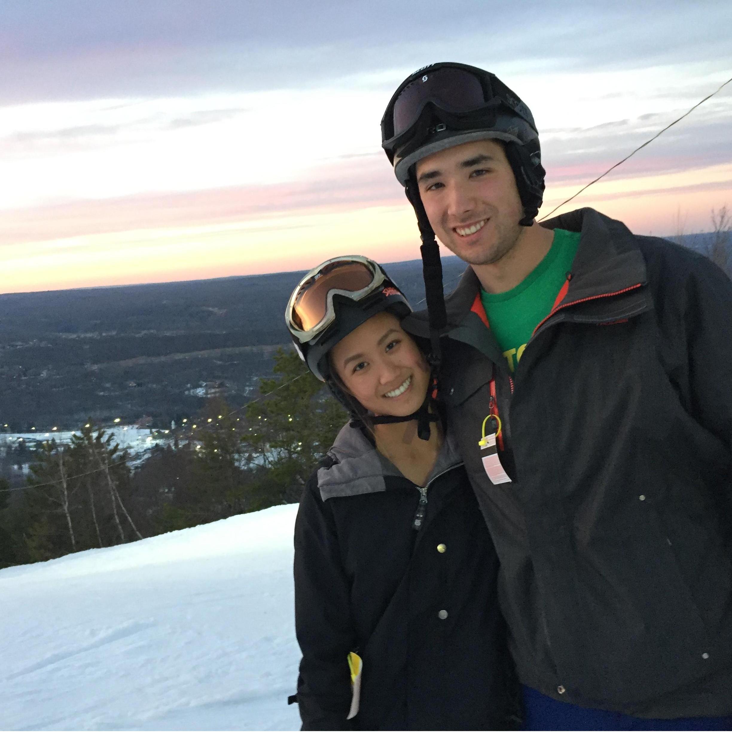 Feb 2017
First time snowboarding