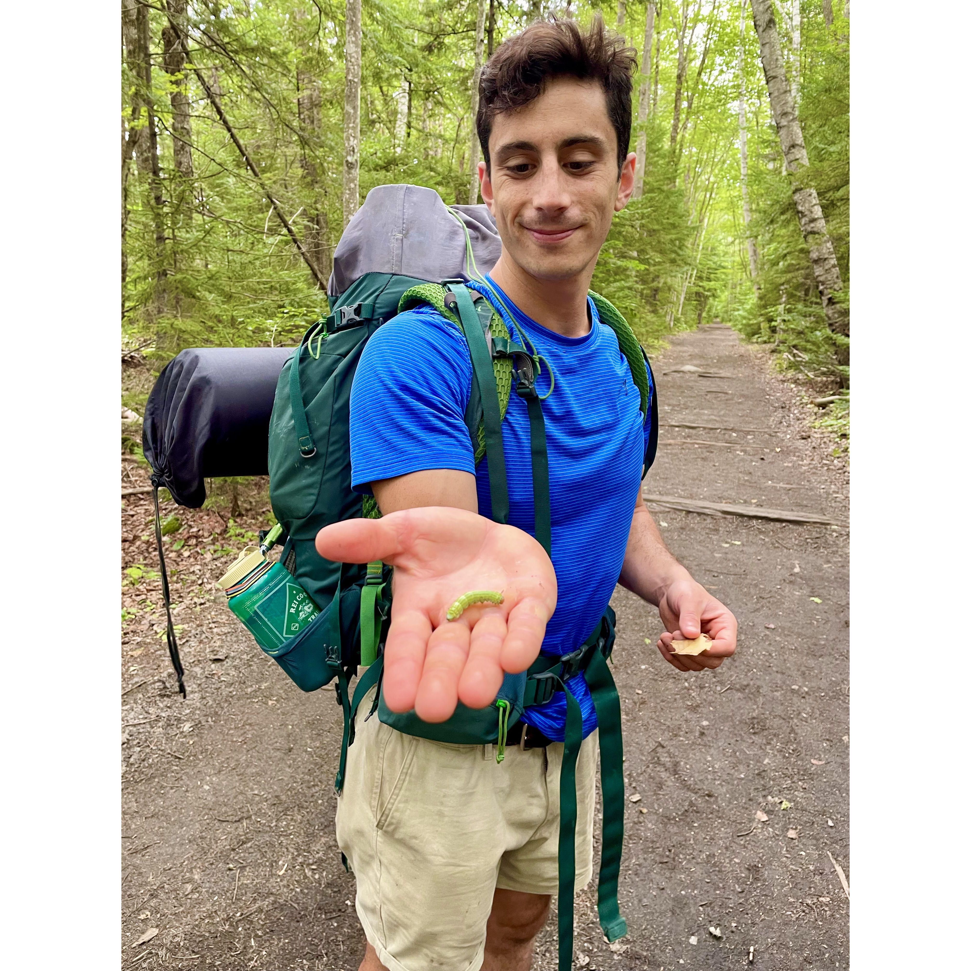 Matty is always making trail friends :)